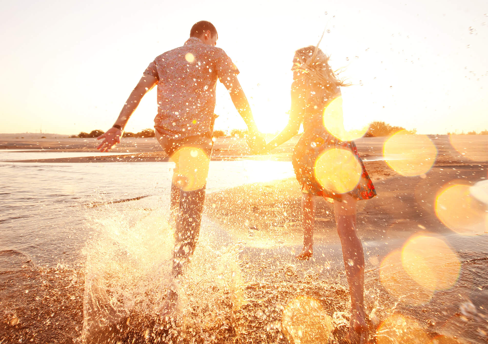 Couple on beach