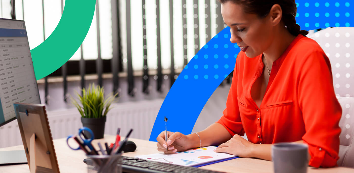 Marketer using customer data