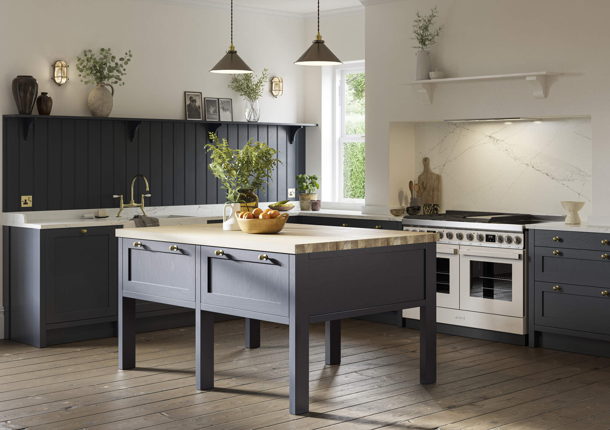 Rustic Magnet Trade Kitchen