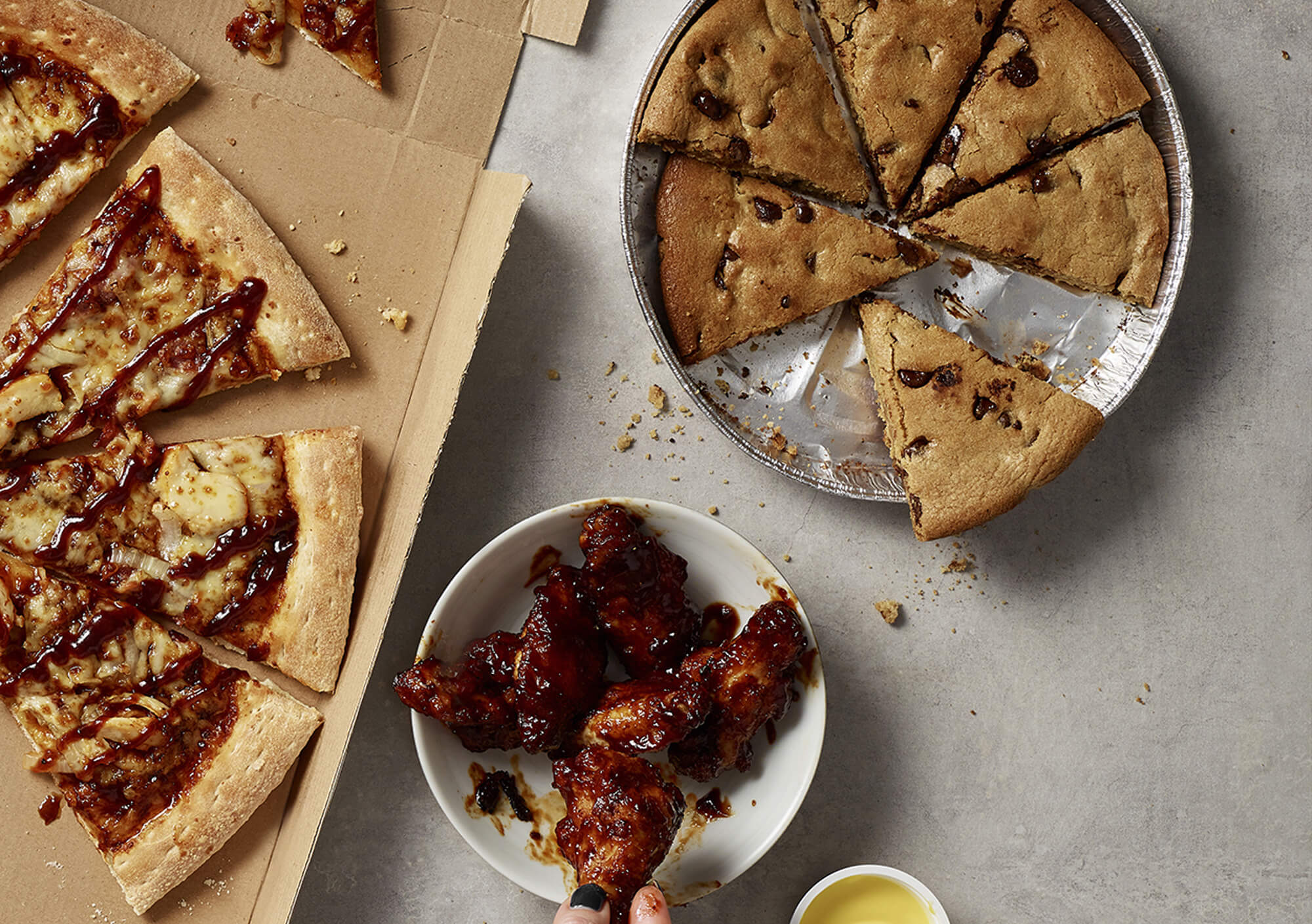 Chicken and Cookie Dough sides