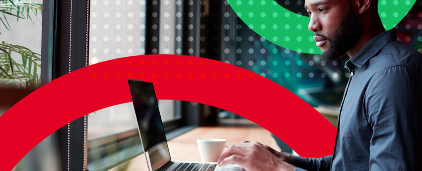 Working at the window