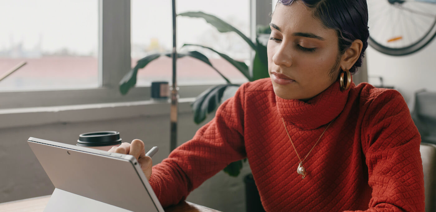 Women working on computer