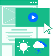 Contextual Personalisation with video and weather