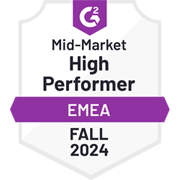 High Performer Fall 2024 EMEA